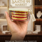 Premium Traditional Gold-Toned Bangles Set with Box