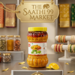 Traditional Homemade Mango Pickle (Aam Ka Achar) Glass Jar