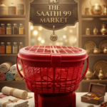 Round Plastic Storage Basket with Net Cover / Lid