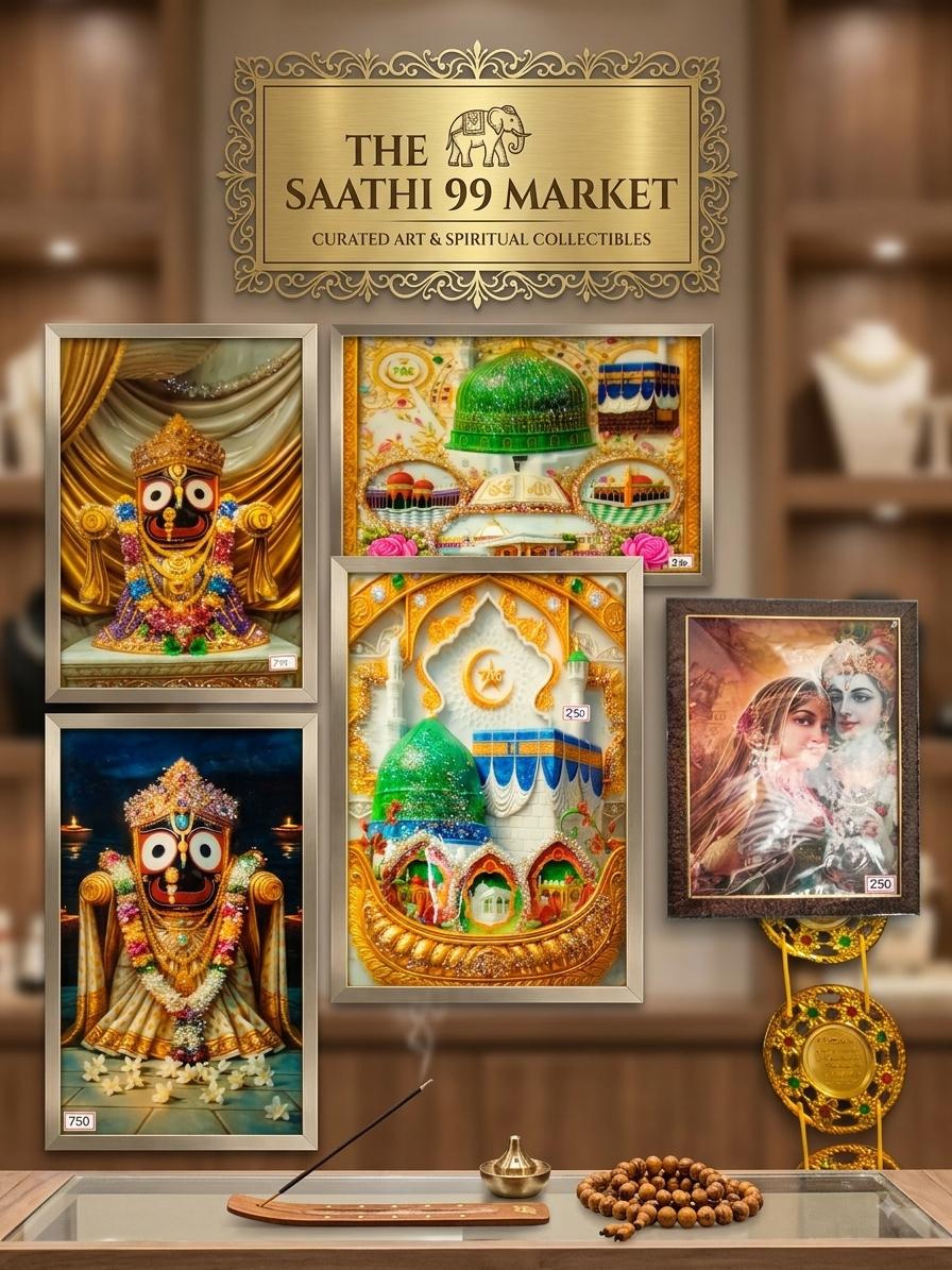 1786611915000 Traditional God Photo Frame for Home Temple / Pooja Room - Image 1
