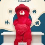 Soft Plush Red Cuddly Teddy Bear
