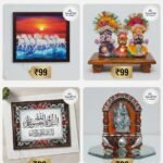 Spiritual & Scenery Decorative Framed Wall Art