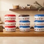 3-Tier Insulated Stainless Steel Tiffin & Lunch Box Set